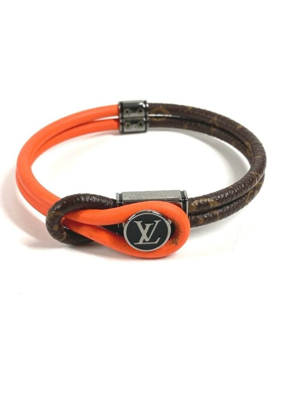 Louis Vuitton Bracelet Monogram Canvas Brown